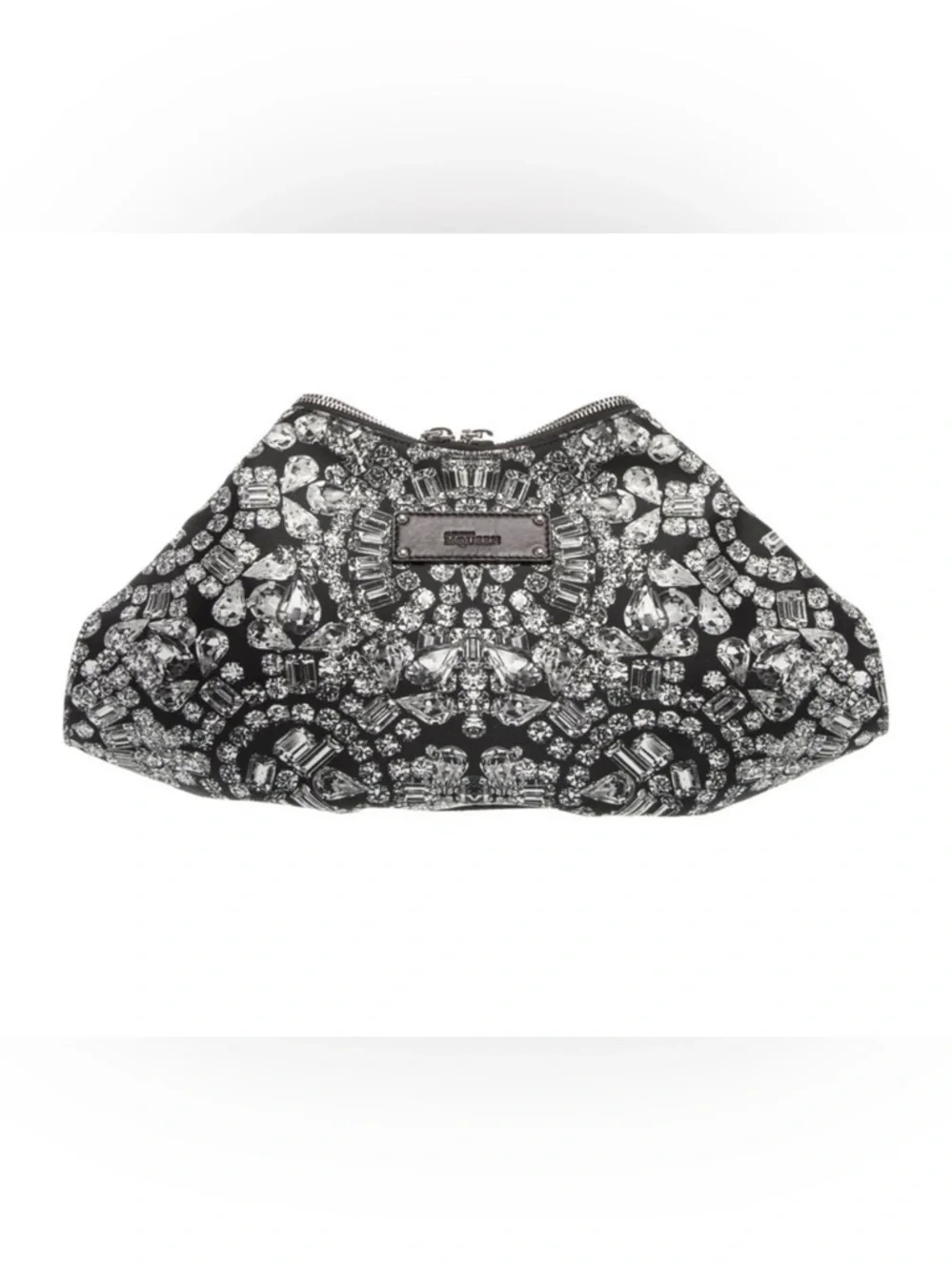 SOLD LIVE! Alexander McQueen Large Satin Clutch - Rare & NWOT!! - Picture 3 of 5